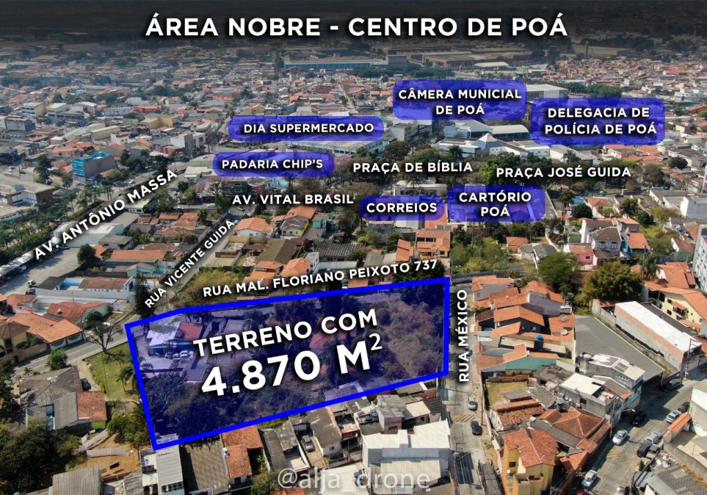 🏗️ OPORTUNIDADE ÚNICA EM POÁ/SP: ÁREA PARA CONSTRUÇÃO DE PRÉDIOS! 🏗️ 🏗️ OPORTUNIDADE ÚNICA EM POÁ/SP: ÁREA PARA CONSTRUÇÃO DE PRÉDIOS! 🏗️